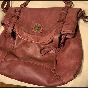 The Sak large leather handbag
